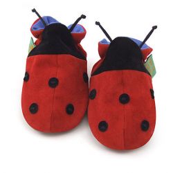 Funky Feet Ladybird Slippers